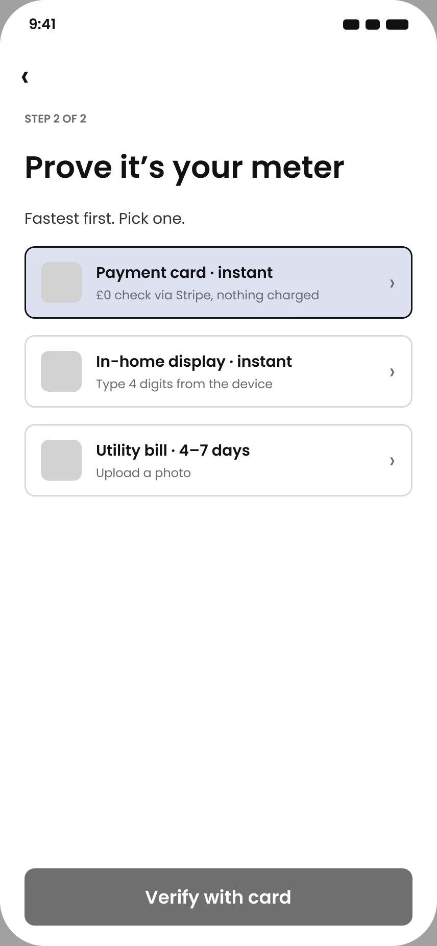 Verify in one tap